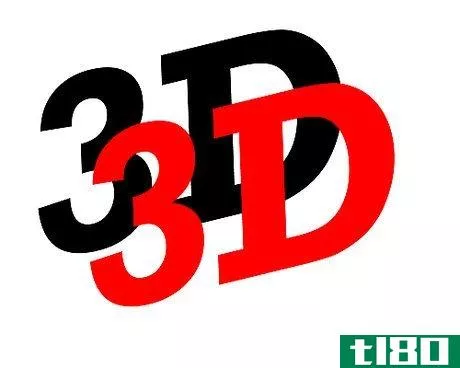 Image titled Draw 3D Letters Step 3