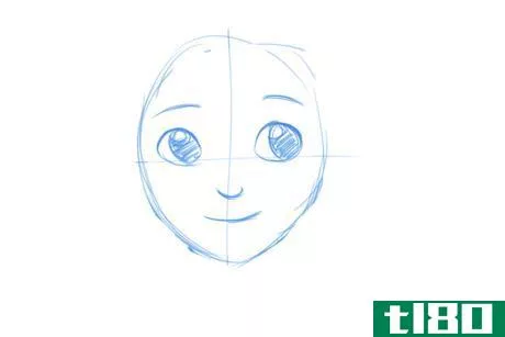 Image titled Draw a Cartoon Child Face Front 4.png