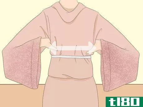 Image titled Dress in a Kimono Step 10