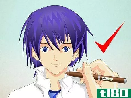 Image titled Draw a Manga Face (Male) Step 15
