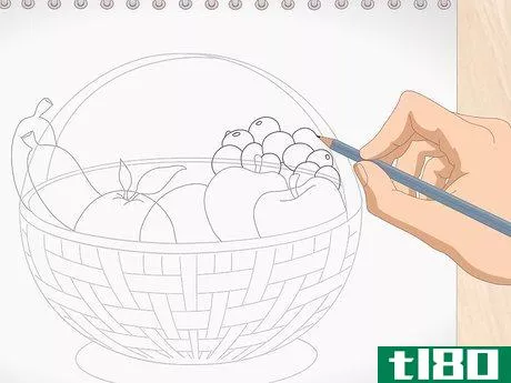 Image titled Draw a Basket of Fruit Step 10