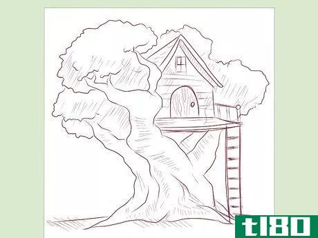 Image titled Draw a Tree House Step 4