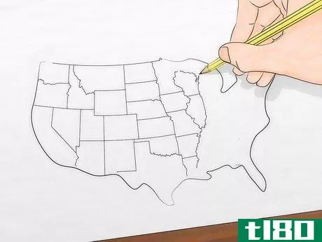 Image titled Draw a Map Of the USA Step 7
