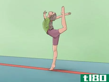 Image titled Do to Back Walkovers on the Beam Step 8