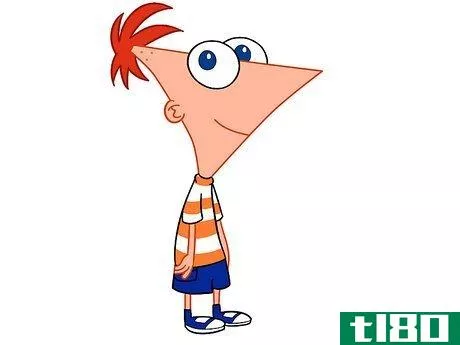 Image titled Draw Phineas Flynn from Phineas and Ferb Step 19