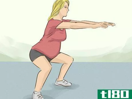 Image titled Do Safe Prenatal Bodyweight Exercises Step 1