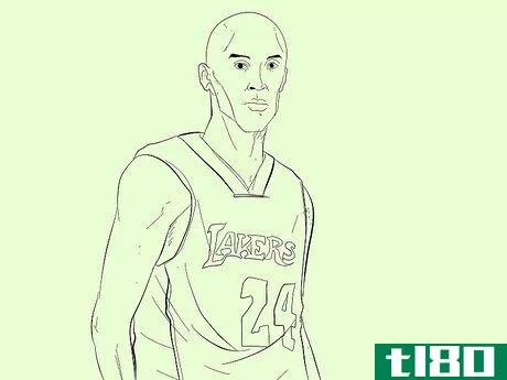 Image titled Draw Kobe Bryant Step 8