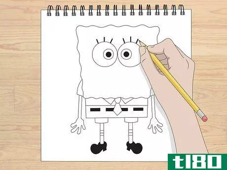 Image titled Draw SpongeBob SquarePants Step 10