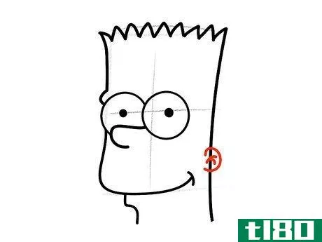 Image titled Draw Bart Simpson Step 14