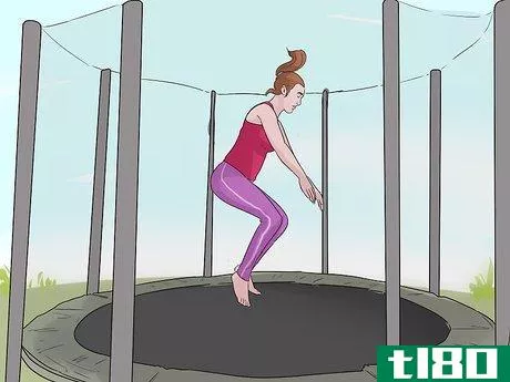 如何跳蹦床(flip on the trampoline)