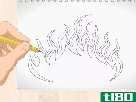 Image titled Draw Flames Step 11
