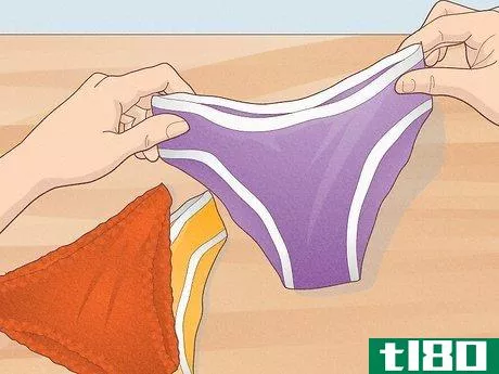 Image titled Fold Underwear Step 1