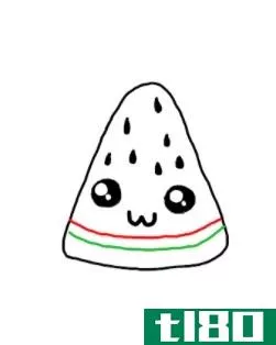 Image titled Draw a Kawaii Watermelon Step 7