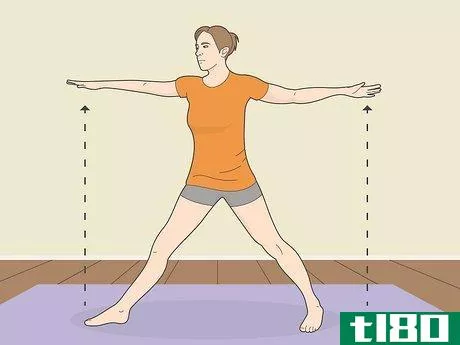 Image titled Do the Triangle Pose in Yoga Step 4