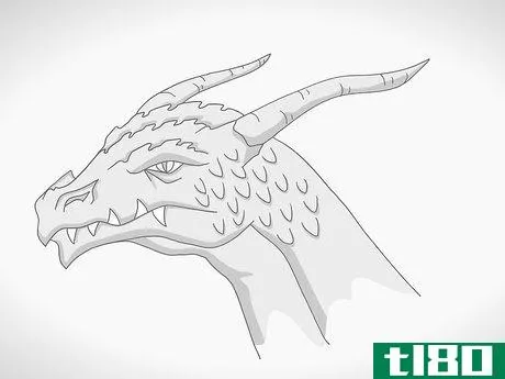Image titled Draw a Dragon Head Step 11