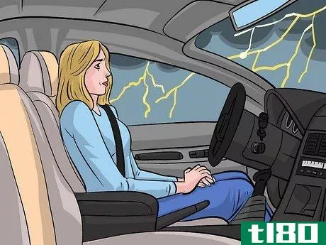 Image titled Drive Safely During a Thunderstorm Step 17