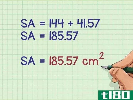 SA=144+41.57