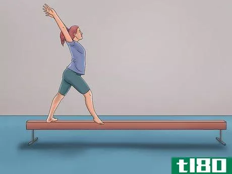 Image titled Do to Back Walkovers on the Beam Step 17