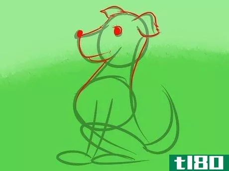 Image titled Draw a Cartoon Dog Step 9