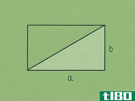 Image titled Find the Area of a Rectangle Using the Diagonal Step 2