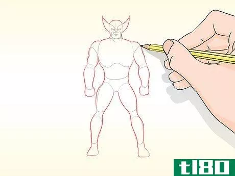 Image titled Draw Wolverine Step 11