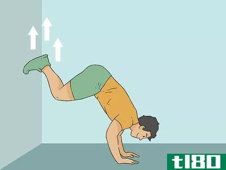 Image titled Do a Handstand Push Up Step 3