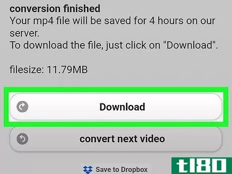 Image titled Download Videos from YouTube Using Opera Mini Web Browser (Mobile) Step 15