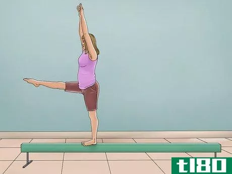 Image titled Do to Back Walkovers on the Beam Step 18