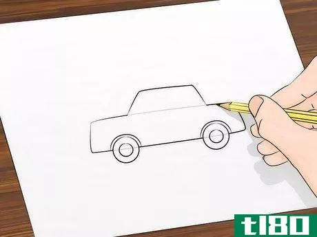 Image titled Draw a Cartoon Car Step 3