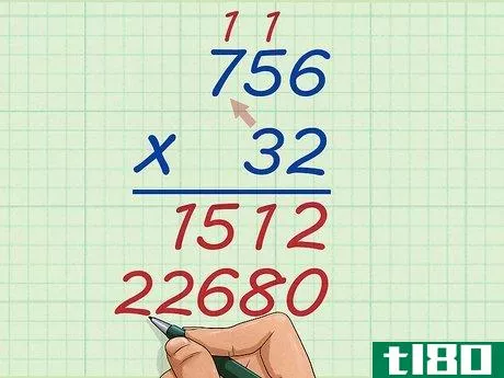 Image titled Do Long Multiplication Step 8