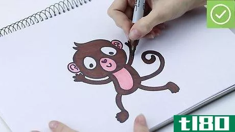 如何画一只猴子(draw a monkey)