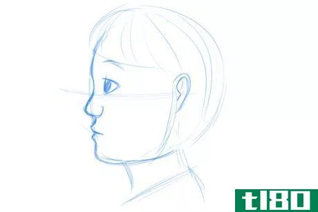 Image titled Draw a Cartoon Child Face Profile 7.png