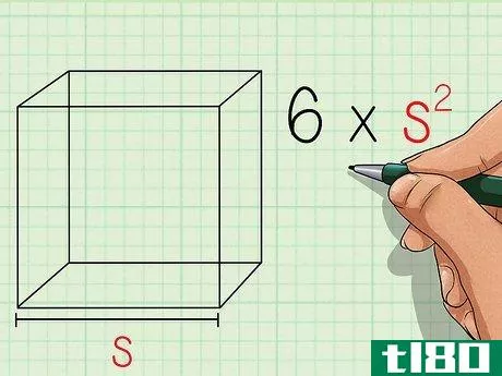 如何求一个立方体的表面积(find the surface area of a cube)