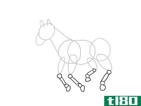 Image titled Draw a Horse Step 7