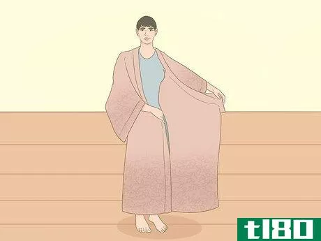Image titled Dress in a Kimono Step 4