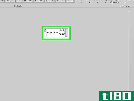 Image titled Insert Equations in Microsoft Word Step 15
