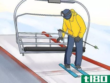 Image titled Get on and off a Ski Lift Step 6