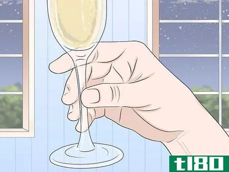 Image titled Hold a Champagne Glass Step 1