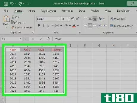 Image titled Graph Multiple Lines in Excel Step 4