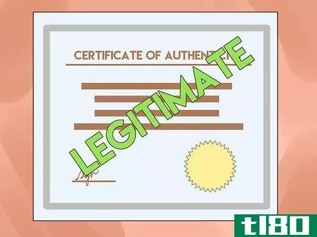 Image titled Get a Certificate of Authenticity Step 12