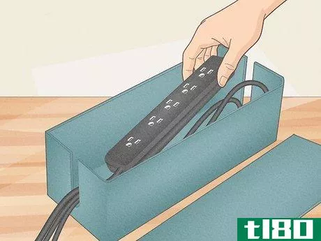Image titled Hide a Power Strip Step 2