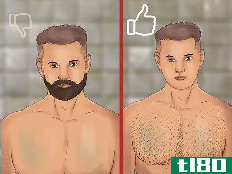 Image titled Groom Chest Hair Step 1