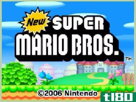 Image titled Get Luigi on New Super Mario Bros. DS Step 1