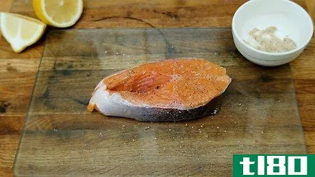 如何烤三文鱼(grill salmon)