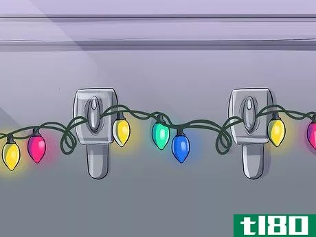 Image titled Hang Christmas Lights in a Bedroom Step 10