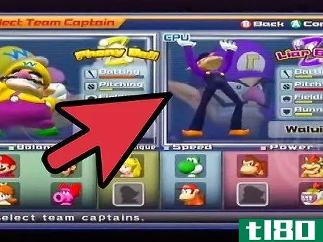 Image titled Hit a Home Run With Waluigi in Mario Superstar Baseball Step 2