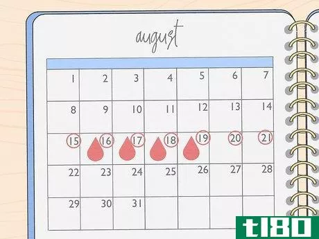 Image titled Keep a Menstrual Calendar Step 7