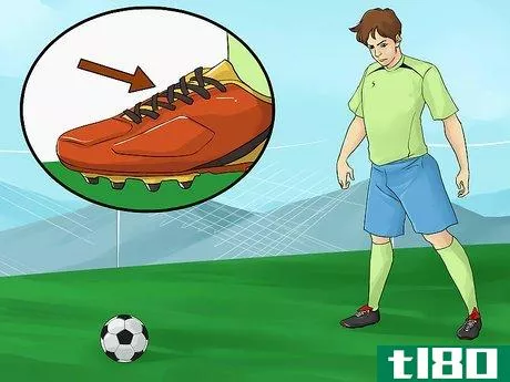 Image titled Knuckle a Soccer Ball Step 4