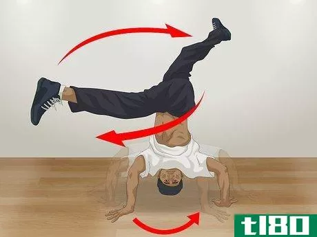 Image titled Headspin Step 14