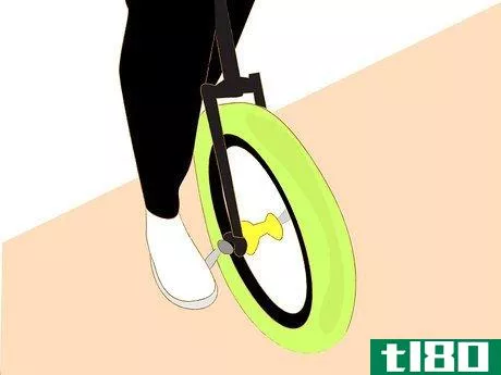 Image titled Hop on a Unicycle Step 3